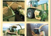 Veldhakselaars met vierwielaandrijving Krone BiG X 800