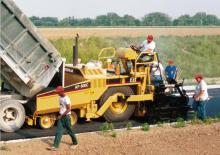 Verrijdbare asfalteermachine Caterpillar AP800C