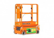 Verrijdbare schaarliften Dingli S03-ACE