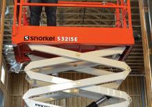 Verrijdbare schaarliften Snorkel S3215E