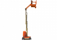 Enkele mast verticale hoogwerkers JLG 20E