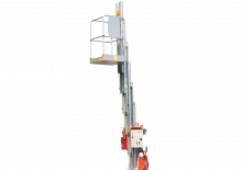 Enkele mast verticale hoogwerkers Dingli AWP12-1000 