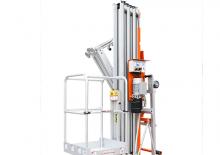 Enkele mast verticale hoogwerkers Dingli AWP14-1000 