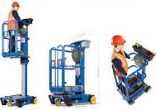 Enkele mast verticale hoogwerkers Power Towers Ecolift