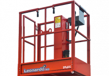 Enkele mast verticale hoogwerkers Bravi Leonardo HD