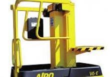 Enkele mast verticale hoogwerkers AIRO V6 E