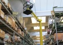 Enkele mast verticale hoogwerkers AIRO V8 E
