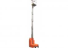 Enkele mast verticale hoogwerkers Leader SP 20