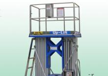 Enkele mast verticale hoogwerkers AHI UT26