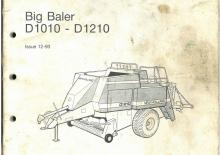 Vierkante-balenpersen Ford-NH D 1210