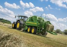 Vierkante-balenpersen John Deere L 1533