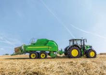 Vierkante-balenpersen John Deere L 1534