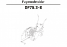 Vloerzagen DEUDIAM DF 75.3-E