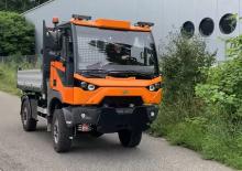 Voortrekhaak gemeentetrekker Aebi MT 760