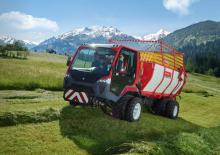Voortrekhaak gemeentetrekker Lindner Unitrac 122 LDrive