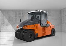 Walsen met rubberwielen Hamm HP 280i