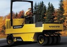 Walsen met rubberwielen Volvo PT125R