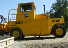 Walsen met rubberwielen MBU RW 200