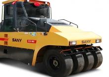 Walsen met rubberwielen Sany SPR300C-8