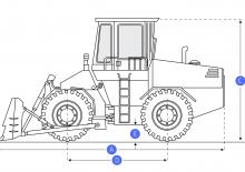 Wiel dozer Komatsu WD 600