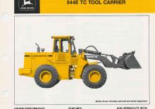 Wielladers John Deere Construction 544 E TC