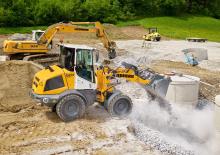 Wielladers Liebherr L 507 Stereo