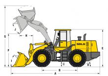 Wielladers SDLG L968F