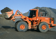 Wielladers Doosan Mega 500 V