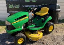Zitmaaiers en Tuin tractoren John Deere 115