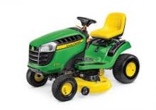 Zitmaaiers en Tuin tractoren John Deere E120