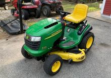Zitmaaiers en Tuin tractoren John Deere L120