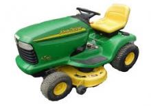 Zitmaaiers en Tuin tractoren John Deere LT160