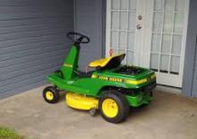 Zitmaaiers en Tuin tractoren John Deere RX75