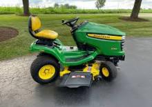 Zitmaaiers en Tuin tractoren John Deere X304
