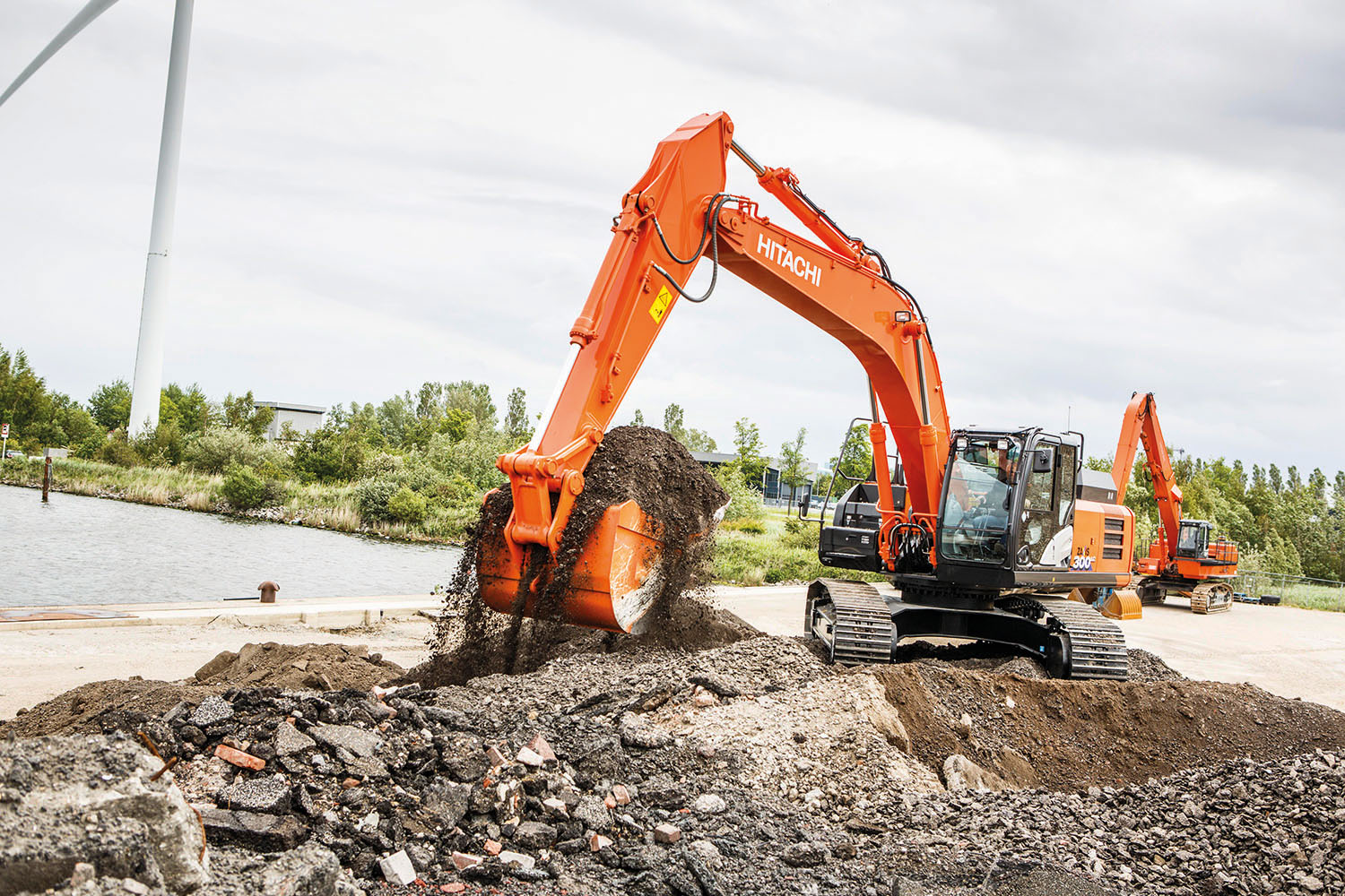 Hitachi ZX300LC-6 specificaties & technische gegevens (2016-2021)