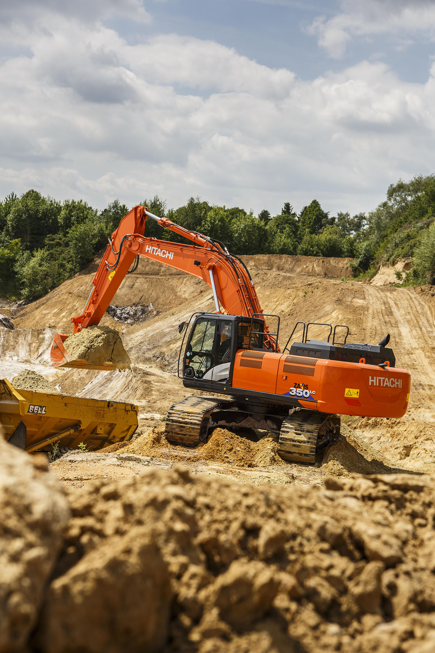 Hitachi ZX350LC-6 specificaties & technische gegevens (2016-2021)