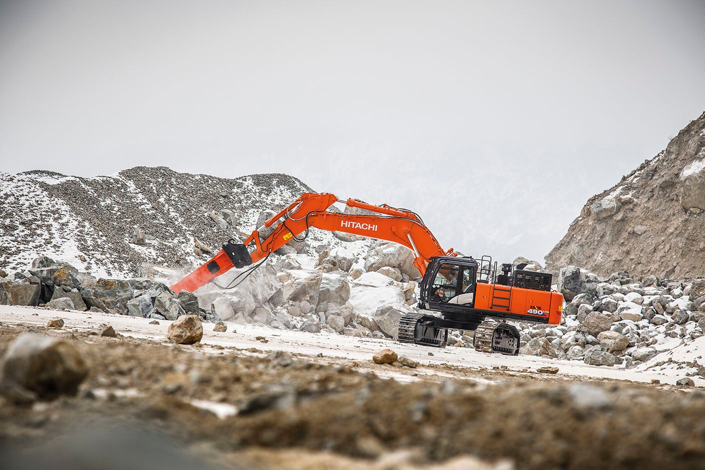 saya Hitachi ZX490LCH-6 specificaties & technische gegevens (2016