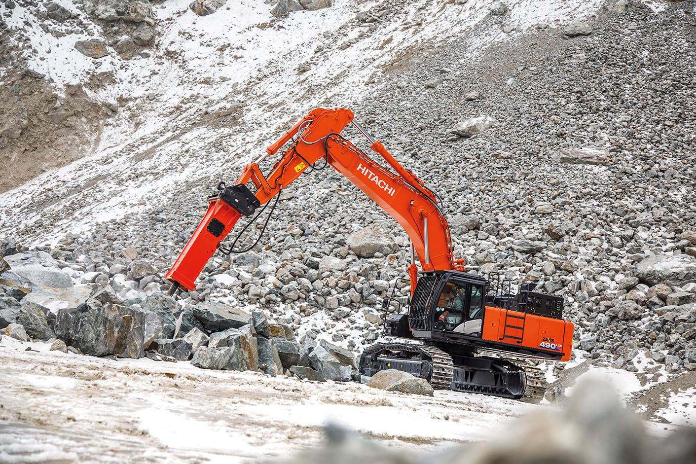 Hitachi ZX490LCH-6 specificaties & technische gegevens (2016-2021)