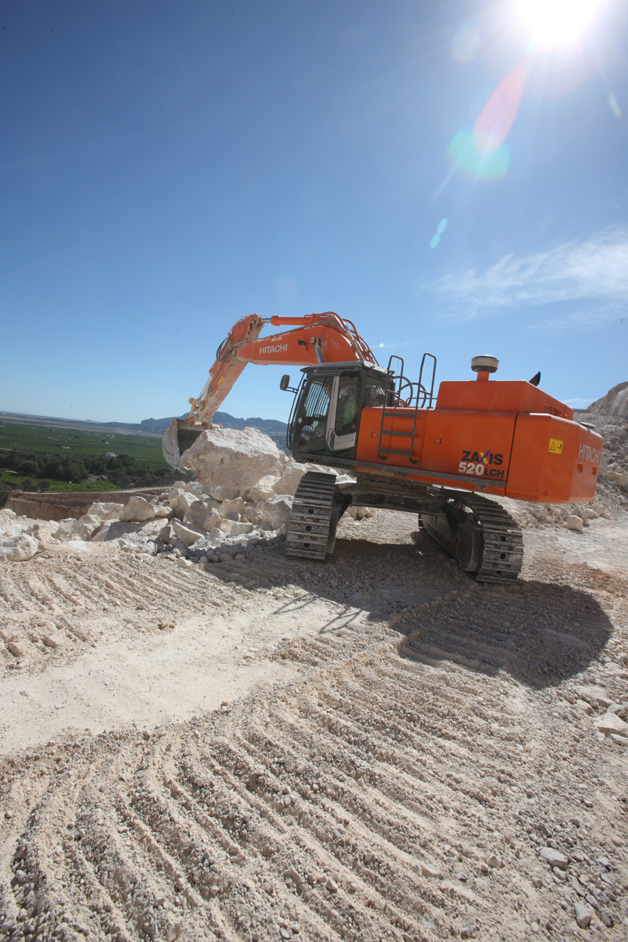 Hitachi ZX 520 LCH-3 specificaties & technische gegevens (2003-2010)