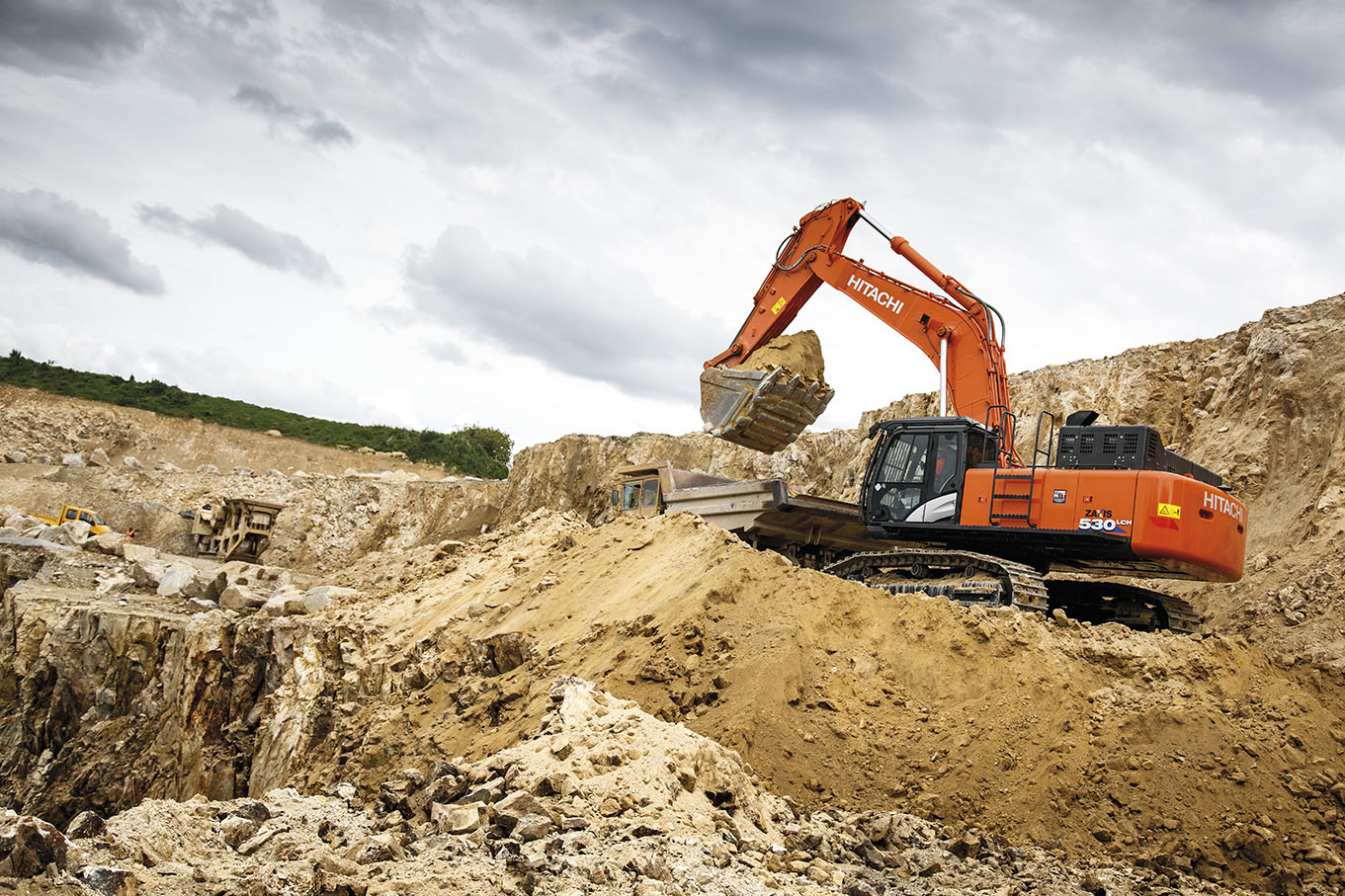 Hitachi ZX530LCH-6 specificaties & technische gegevens (2016-2021)