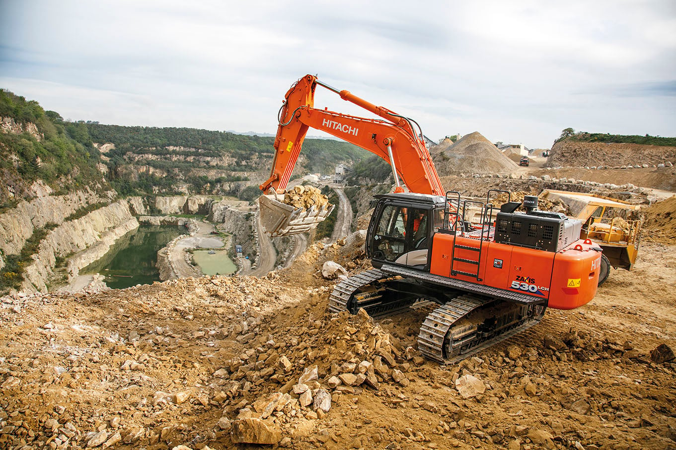 Hitachi ZX530LCH-6 specificaties & technische gegevens (2016-2021)
