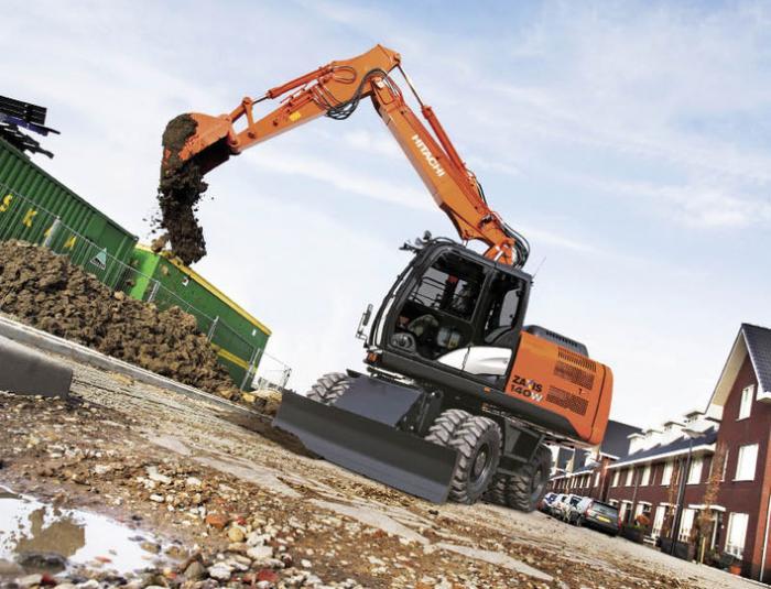Hitachi ZX 140 W 5 specificaties & technische gegevens (2013-2016)