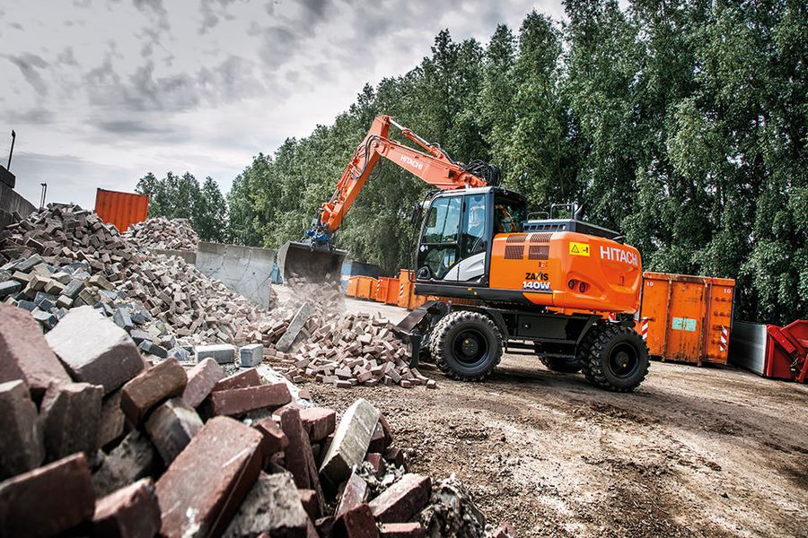 Hitachi ZX140W-6 specificaties & technische gegevens (2017-2020)