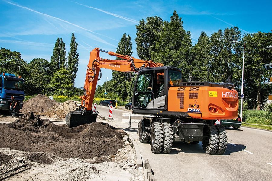 Hitachi ZX170W-6 specificaties & technische gegevens (2017-2021)
