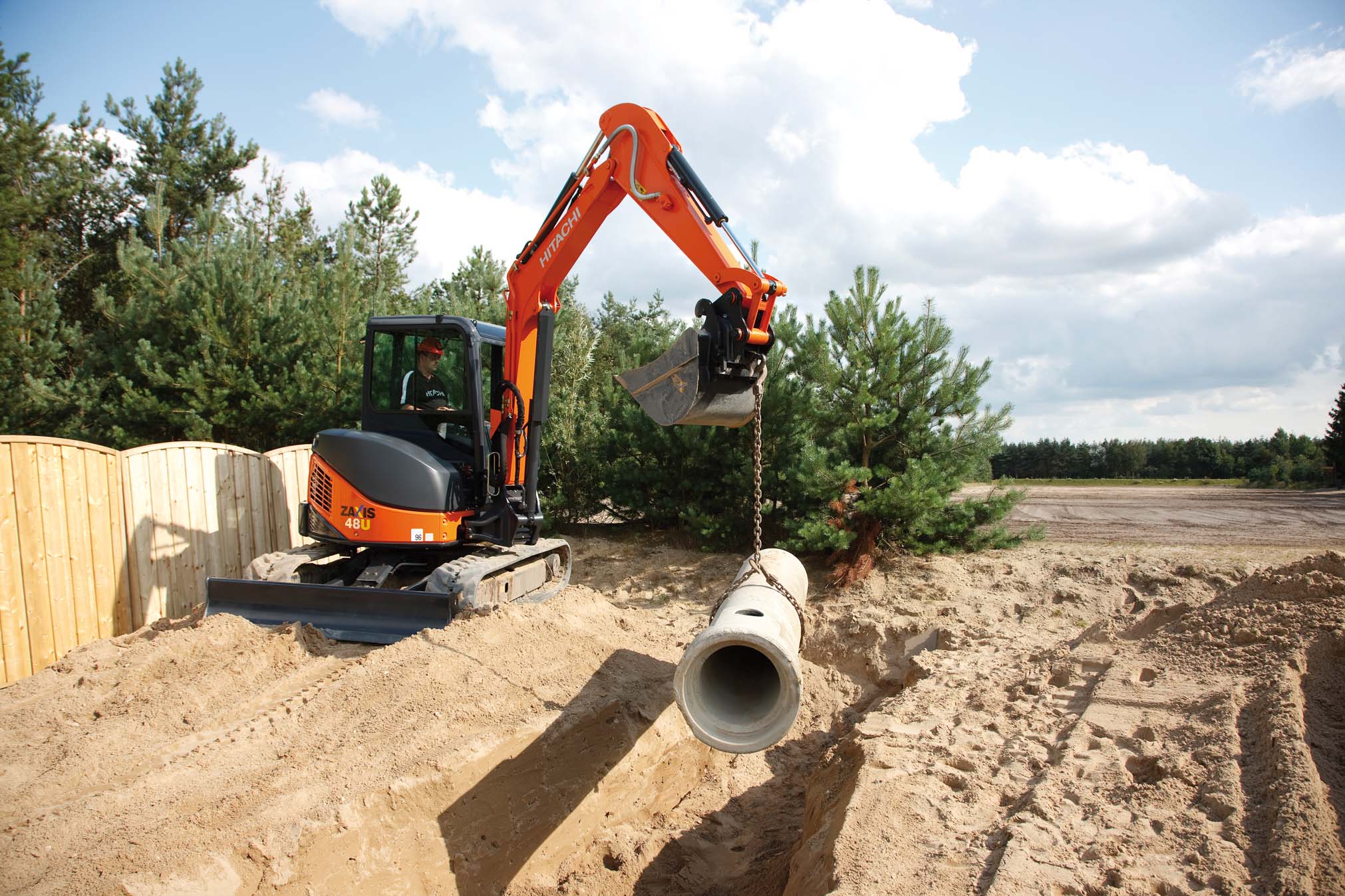 Hitachi ZX 48 U 3 specificaties & technische gegevens (2010-2013)