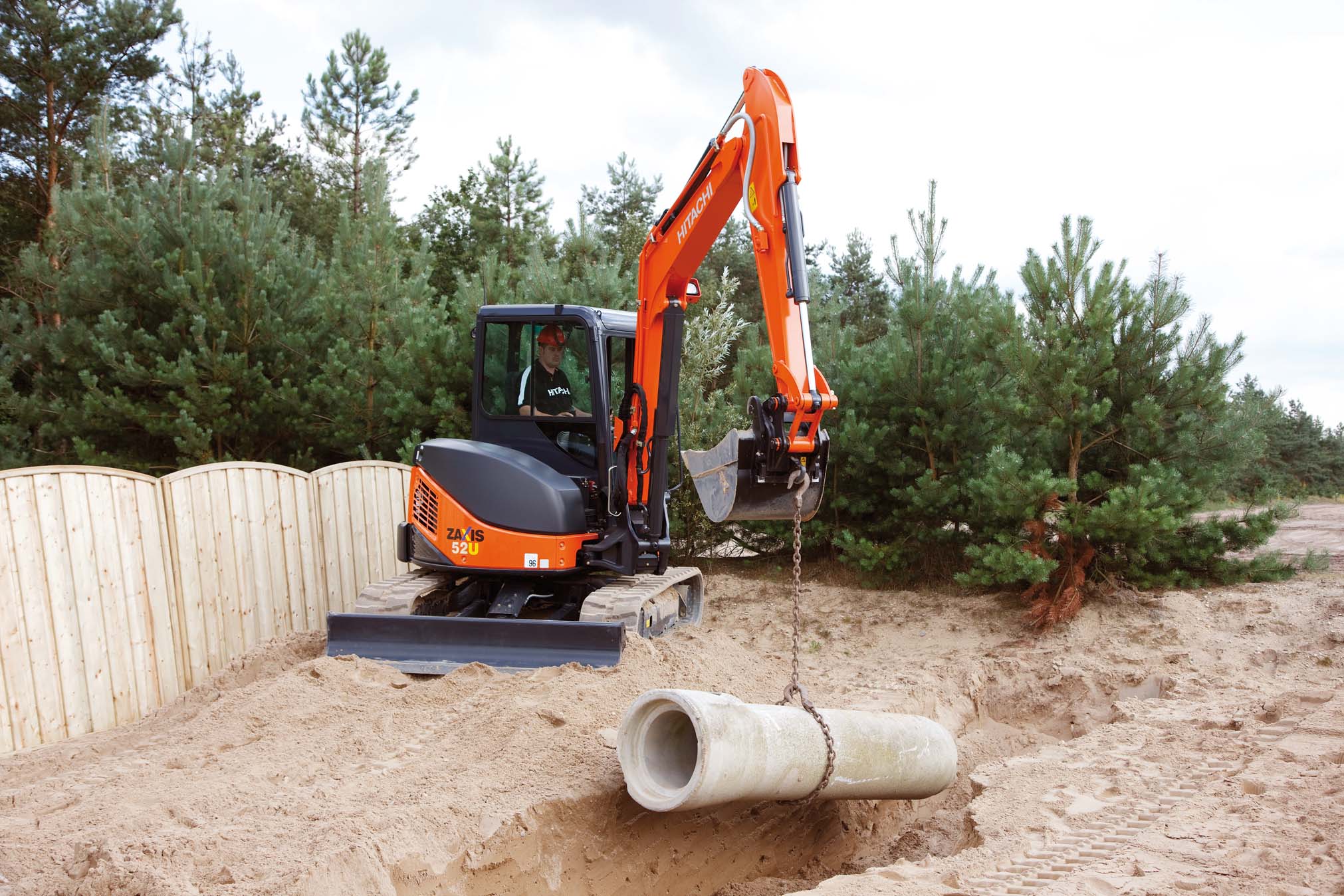 Hitachi ZX 52 U 3 specificaties & technische gegevens (2010-2013)