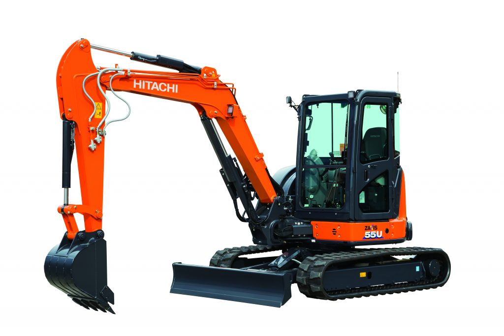Hitachi ZX55U-6 specificaties & technische gegevens (2019-2026)