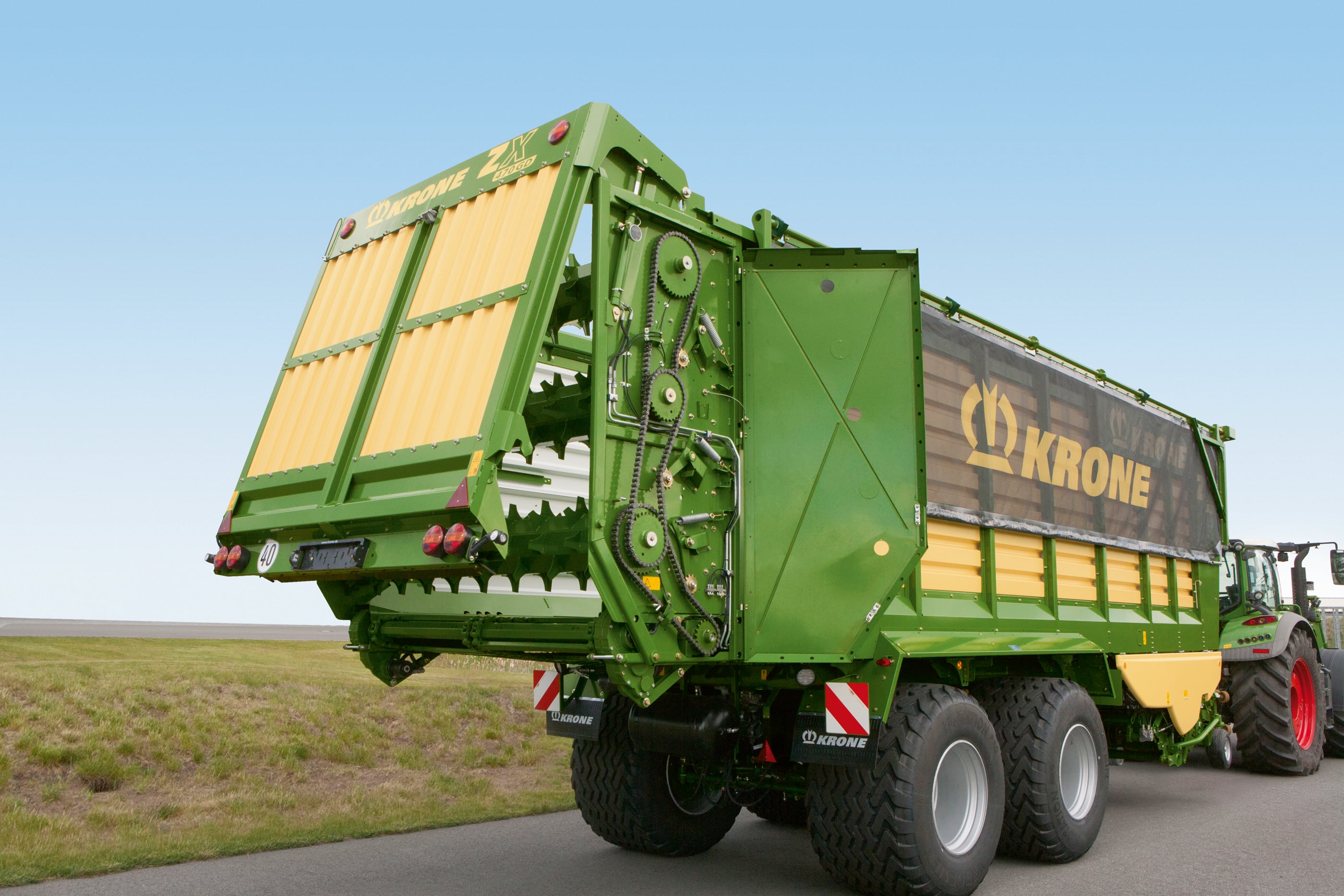 Krone ZX 470 GD specificaties & technische gegevens (2015-2018)