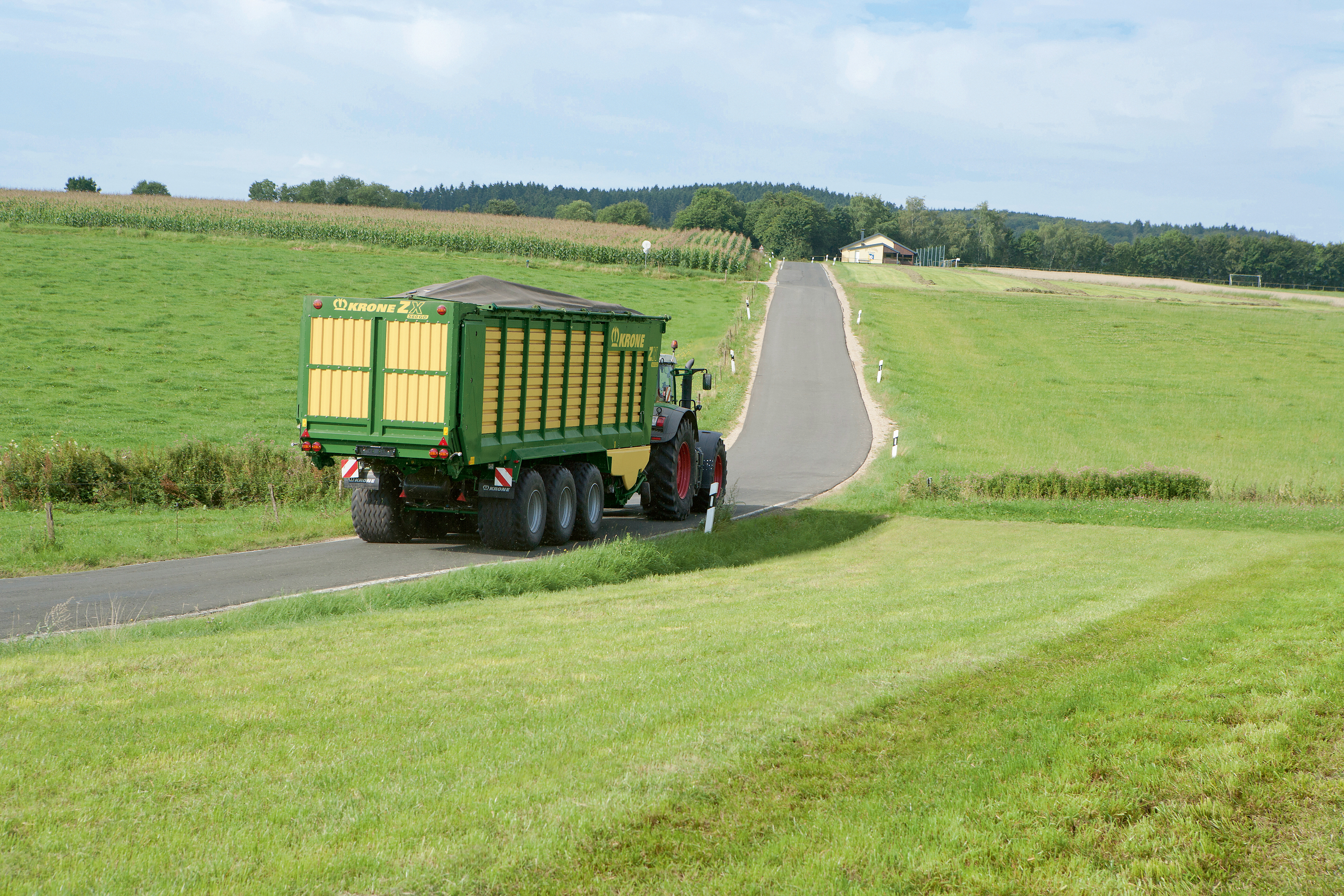 Krone ZX 560 GD specificaties & technische gegevens (2015-2018)