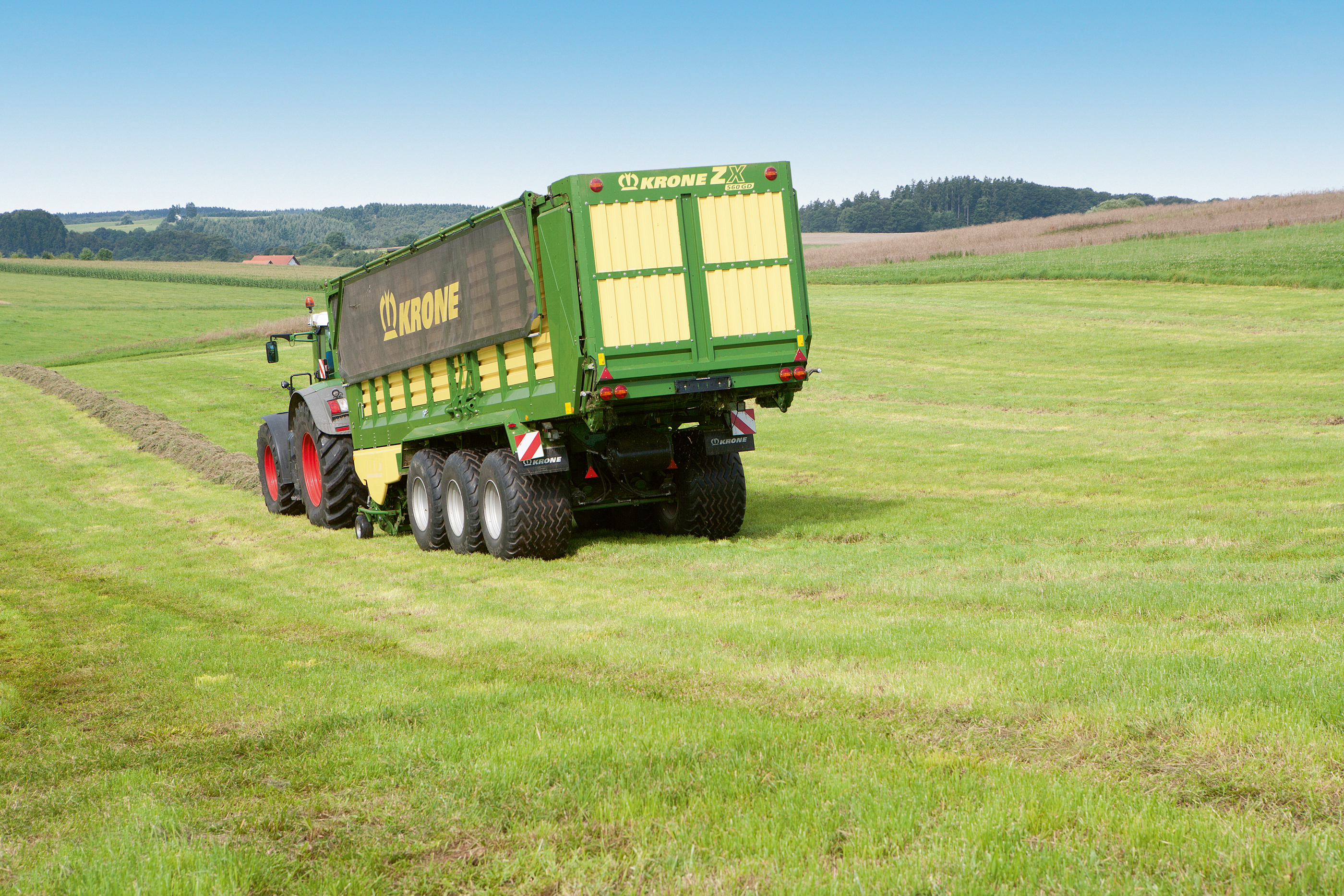 Krone ZX 560 GD specificaties & technische gegevens (2015-2018)
